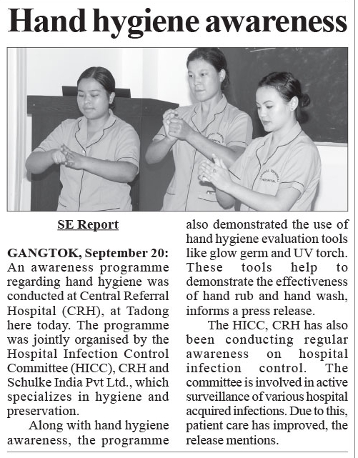 CRH | Hand Hygiene Awareness Programme