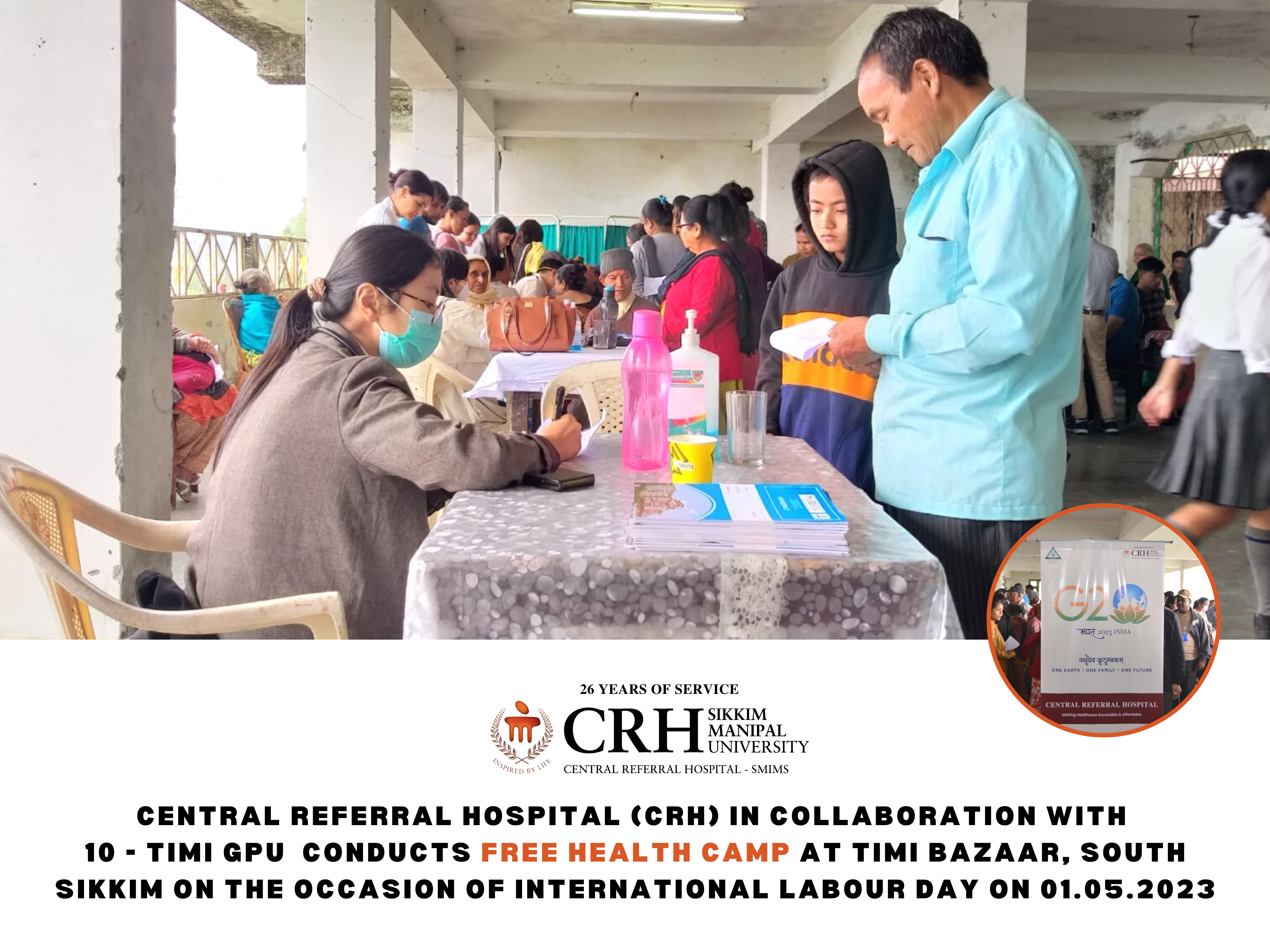 Free Health Camp at Timi Bazaar 2023
