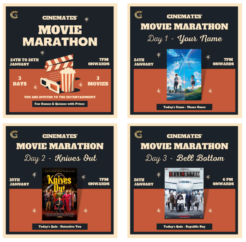 Cinemates - Movie Marathon 2022
