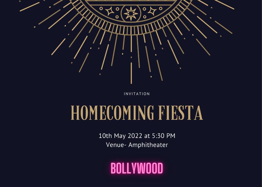 Home Coming Fiesta (Freshers 2022)