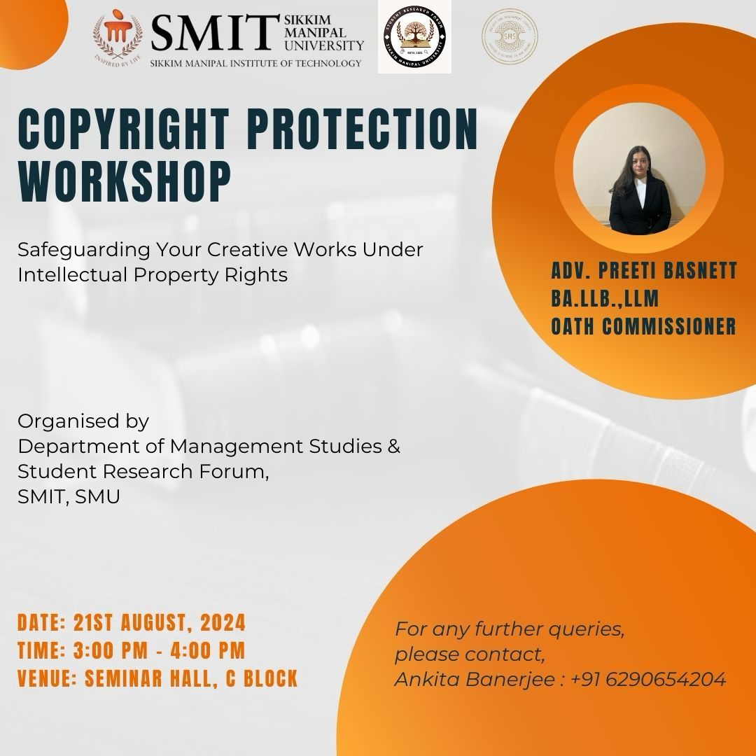 How to Safeguard Your Creations: A Copyright Workshop