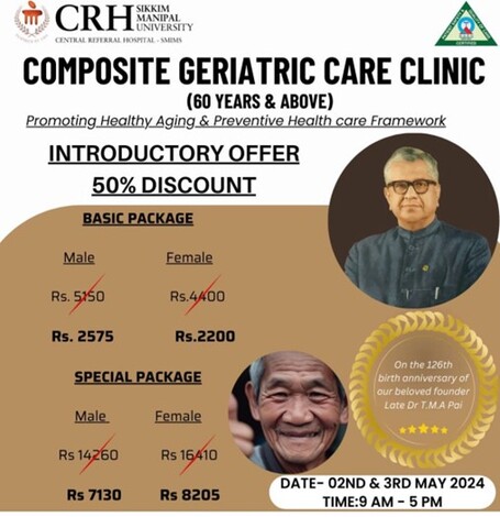 Launching of Composite Geriatric Care Clinic