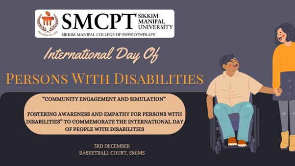 Community Engagement and Simulation: Fostering Awareness and Empathy for Persons with Disabilities to commemorate the International Day of People with Disabilities