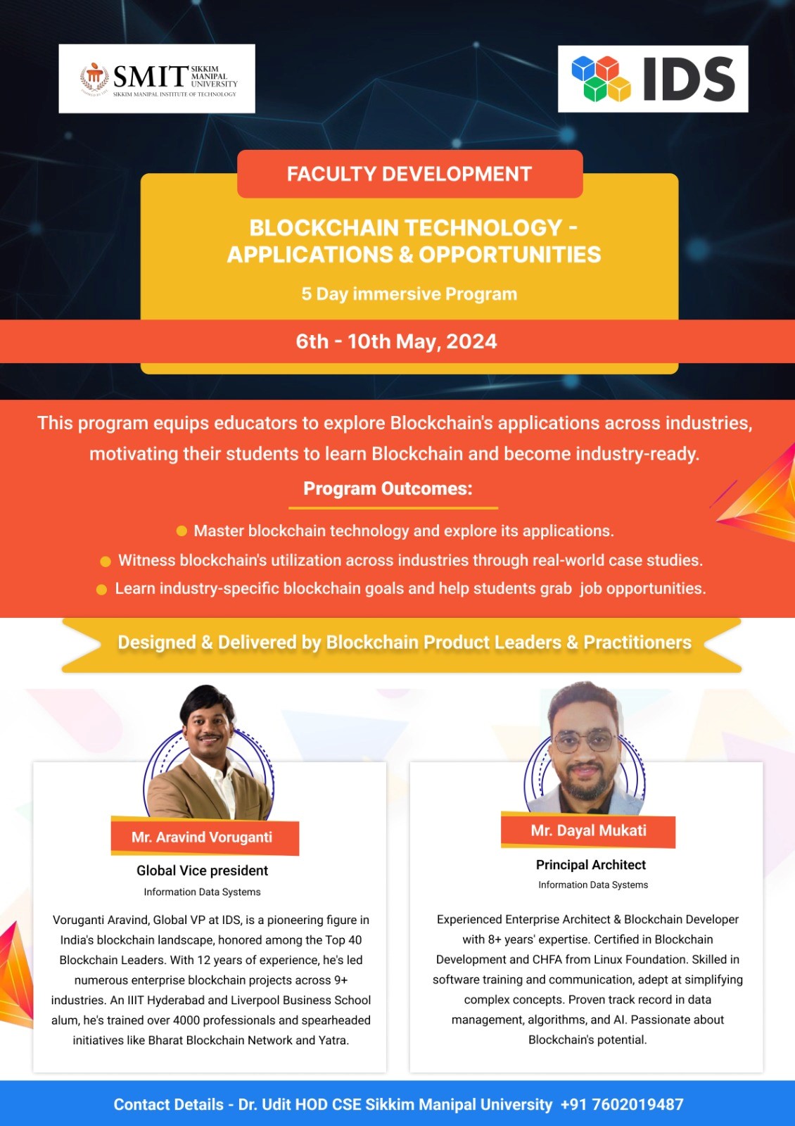 Inauguration of Centre of Excellence in Blockchain and 5-days FDP 